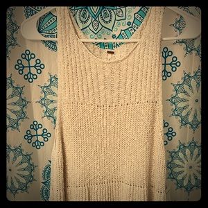 BNWT FREE PEOPLE ruffle crochet dress